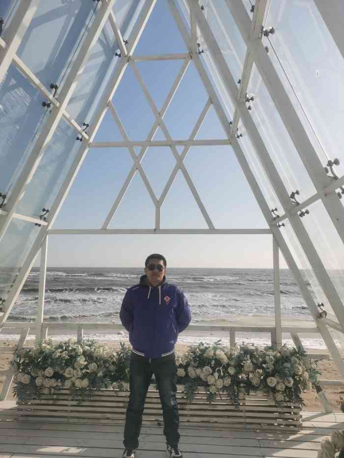 戴河庭院沙滩浴场-"6月份去的秦皇岛,温度适宜,阴天可以穿长.