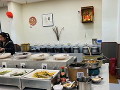 自助取餐区-怡僖素食餐厅