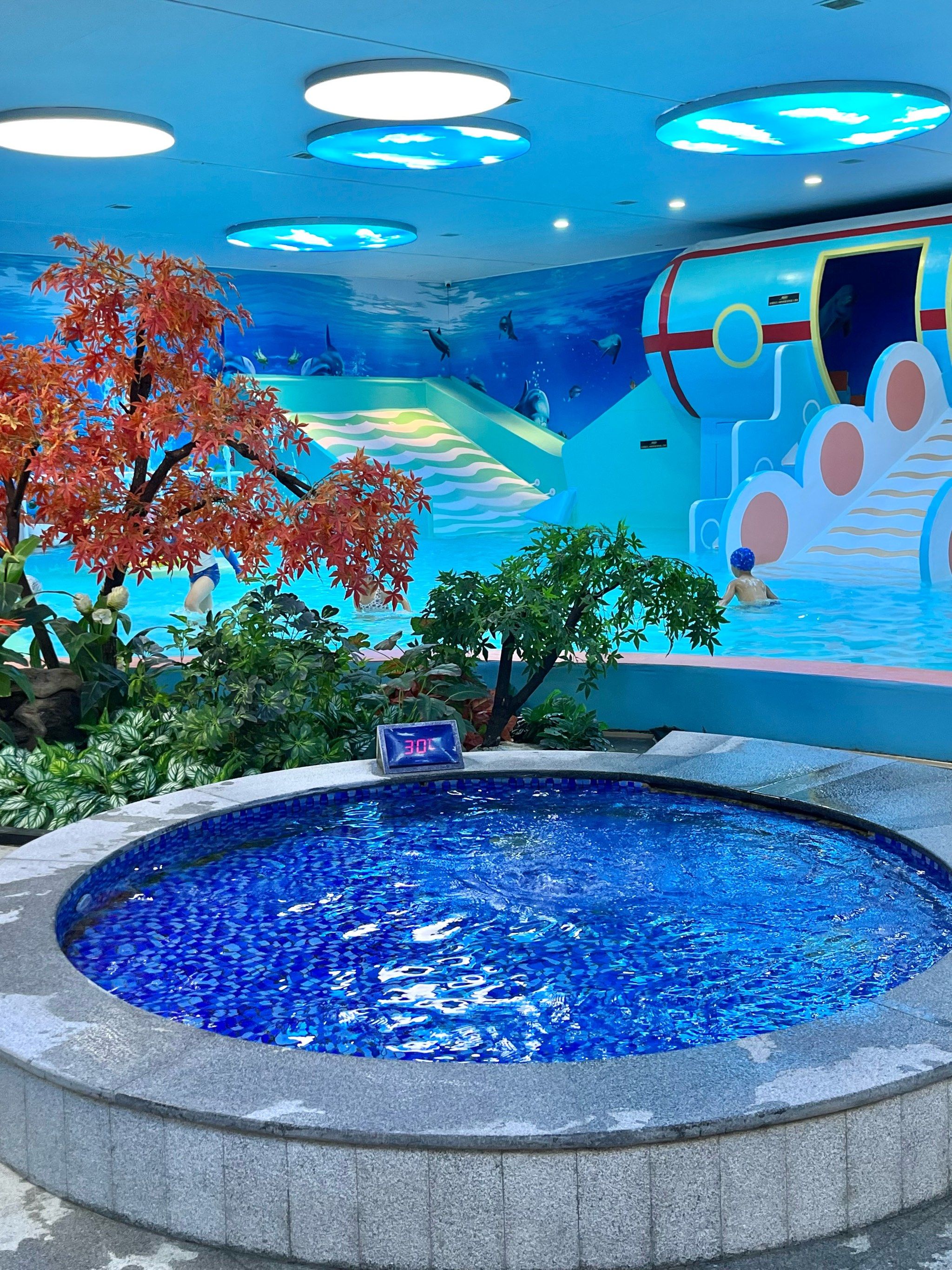 在青岛i人也能呆一整天的汤泉!