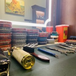 -595barbershop美式油头