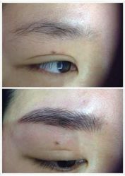 韩式粗眉-艾妃罗高科美肤美甲美睫健康管理