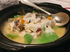 金银蛋煲淋芥菜-金轩中餐厅 Jin Xuan(浦东丽思卡尔顿酒店)