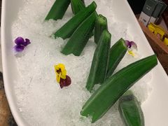 冰镇秋葵-绿茶餐厅(乐峰广场店)