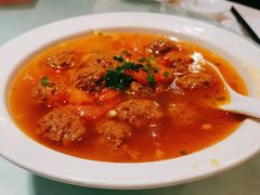 番茄豆茸圆子汤-文杏酒楼(一品天下店)