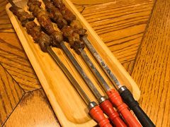 烤羊肉串-阿罗新疆菜(人民广场店)