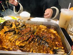 油泼香辣清江鱼-鱼酷活鱼烤鱼(梅江印象城店)