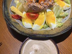金枪鱼溏心蛋蔬菜沙拉-二丁目食堂(浑南花园城店)