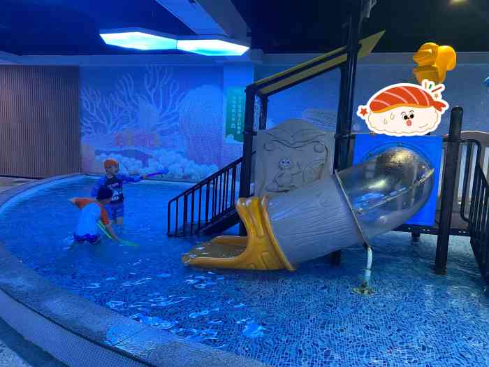 沐青汤泉(绿城店)-"还算可以.儿子很喜欢.吃饭游泳都比较方便.