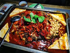 -探鱼·鲜青椒爽麻烤鱼(中天广场店)