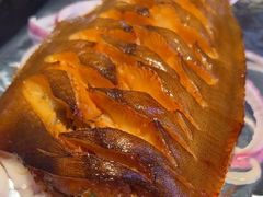 碳烤蝶鱼身-忠顺斋易州印象烤鸭店(东关新村店)
