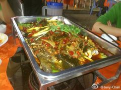 烤鱼-重庆火锅水库鱼庄(南油店)
