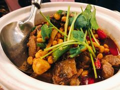 砂煲黄豆焖鹅-缪氏川菜(丰盛町店)