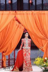 -懿沉香中式嫁衣礼服秀禾服龙凤褂马来褂旗袍总店