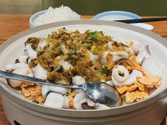 酸酸脆脆黑鱼片-汀小府·福建客家菜(鼓山沃尔玛店)