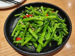 爆炒通菜-隅乐胡椒虾·台湾菜·团建(皇岗店)