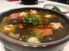 藤椒毛血旺-百富源·海鲜辽菜(和平北大街店)