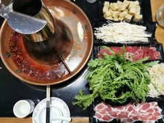 -果松木炭酸菜铜火锅·外婆参鸡汤