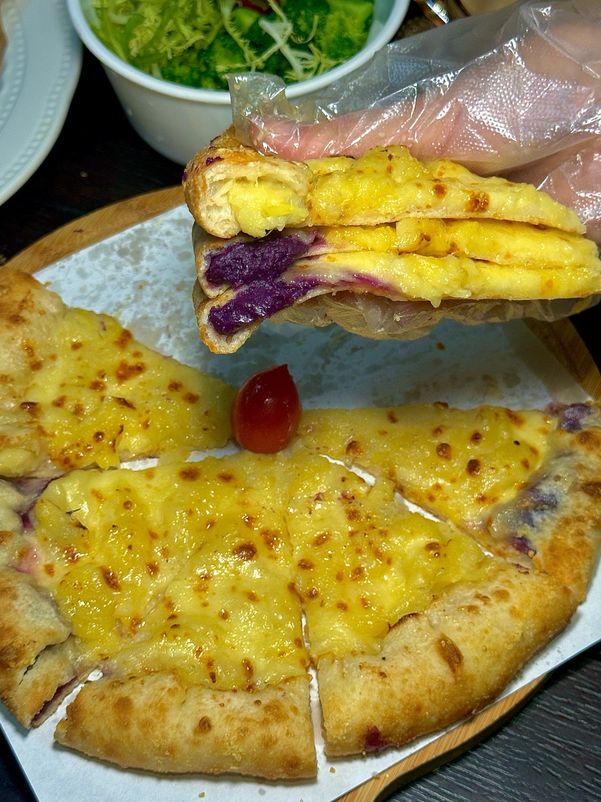 景德镇也吃到好吃的卷边披萨了