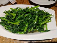 清炒豌豆尖-渝信川菜(长安店)