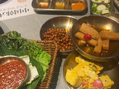 -草家酱蟹炭火烤肉店(珲春南路一店)