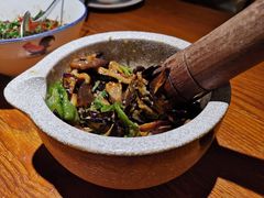 皮蛋青椒擂茄子-炊烟小炒黄牛肉(东庆街店)