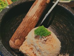 石烧香草冰淇淋-烧肉达人•炭火烧肉(新天地店)