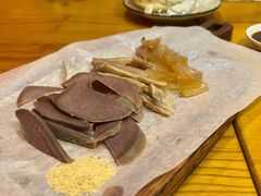 牛杂拼盘-丁记盐蘸牛肉·新杭菜(河东路店)