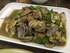 豉汁炒花甲-贞姨美食·老字号海鲜大排档