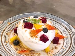 奶油水果松饼-The Good Place好地方·Brunch·coffee(国贸店)