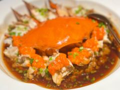 肉饼蒸膏蟹-锦府园·新台州菜(合生汇店)