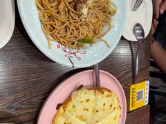 黑椒汁蘑菇意面-蘑菇餐厅(马台街店)