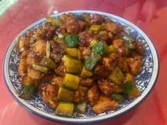 酱爆鸡丁-北大地皖峰饭馆