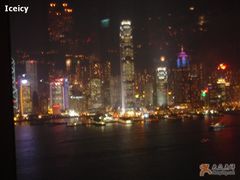 窗外夜景-Aqua