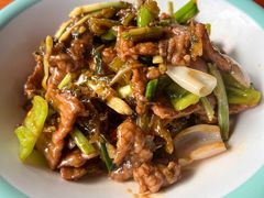 雪菜炒牛肉-坛南湾阿强农家乐.海鲜大排档老字号(福州地标美食店)