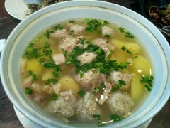 土豆烧肉圆-漫渡庄绿岛花园•隐世庭园菜(滨湖店)
