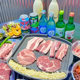 68r随便吃的韩国街头烤肉！太哇塞了