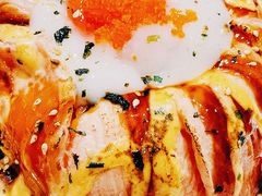 三文鱼流心熔岩饭-梦山水日本烧肉(五四广场店)