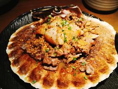 铁板和牛蒜香扇贝-阿吾罗日本料理(K11艺术中心店)