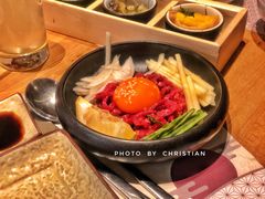 生拌牛肉-赤坂亭·M9和牛烧肉·铁板烧(合肥万象城店)