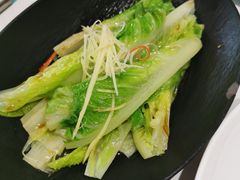 白灼生菜-大碗居·烤鸭·鱼头泡饼(天坛东门店)