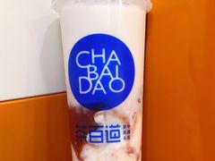 红豆双皮奶-茶百道(太原茂业天地店)