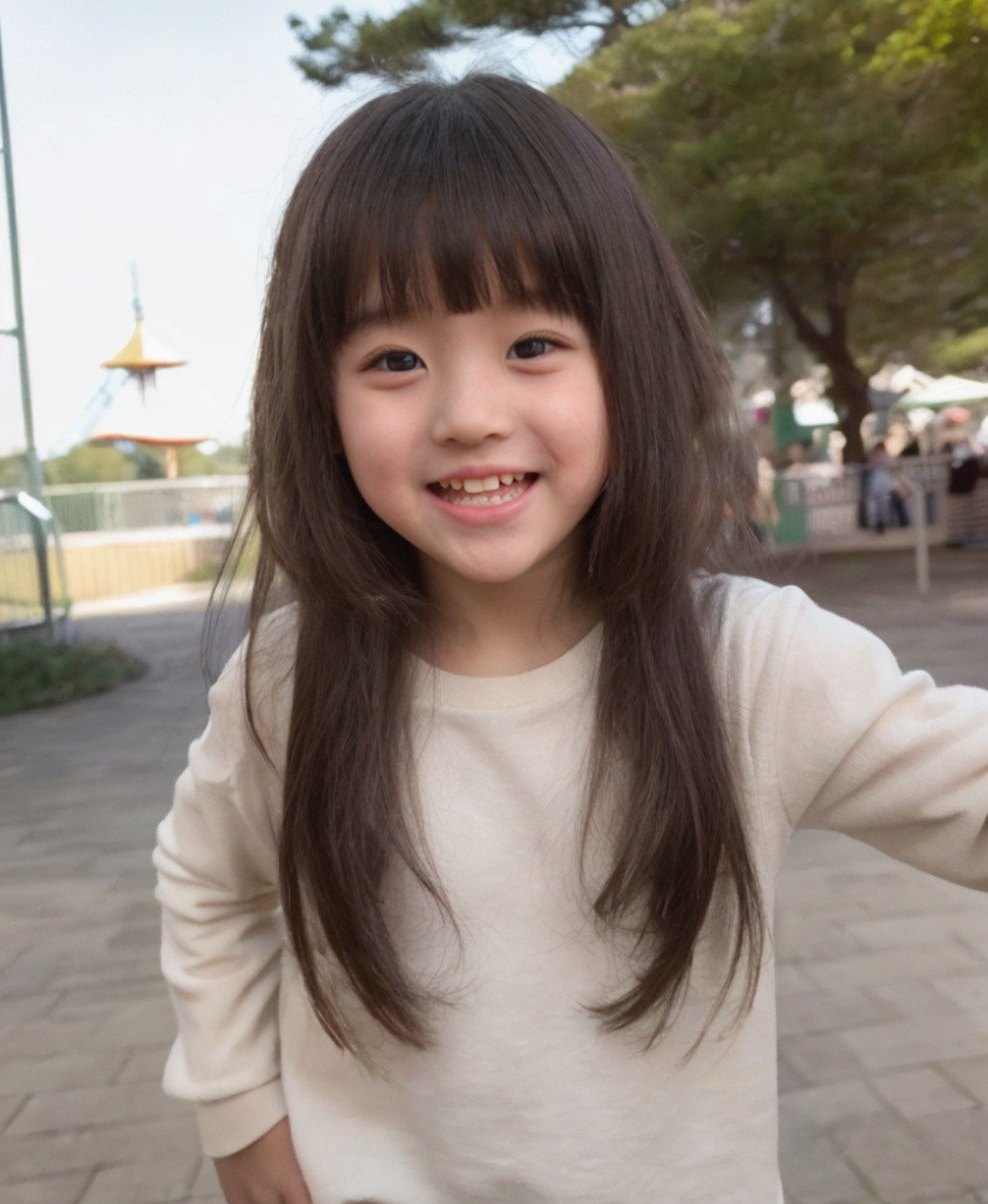 水母头 #亲子发型
世界上另外一个