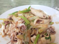 葱炒笔管-华春餐馆(鱼山路店)