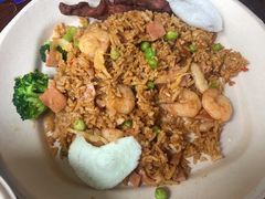 印尼炒饭伴烧牛肉串烧套餐-雨林餐厅(长隆海洋王国店)