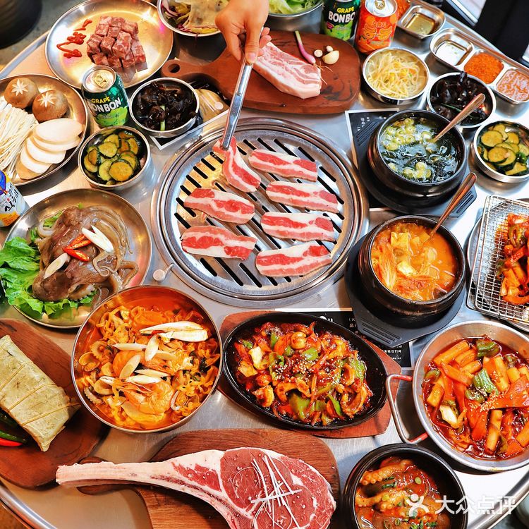 重庆机场附近超正的韩式料理!!