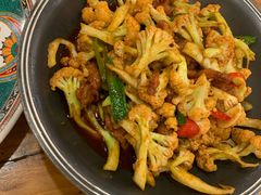 干锅有机花菜-巴依老爷新疆美食(望京小街店)