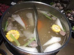 清汤锅-左庭右院鲜牛肉火锅(新梅广场店)