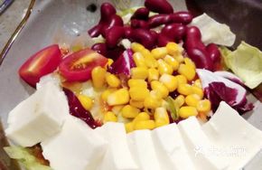 Tofu Pudding Salad