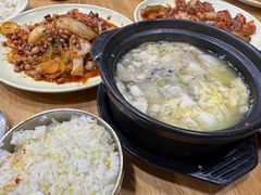 嫩豆腐汤-贤花饭店(城阳店)