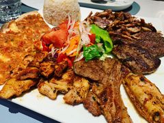 两个人烤肉-伊斯坦布尔土耳其清真咖啡餐厅